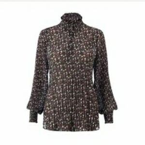 KNIFE PLEAT BLOUSE Cabi Fall 2020